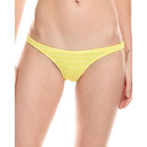 Bond-Eye Swim Womens  Vista Brief Bikini Bottom, Yellow